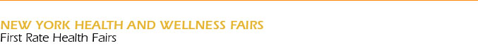 First-Rate Health Fairs